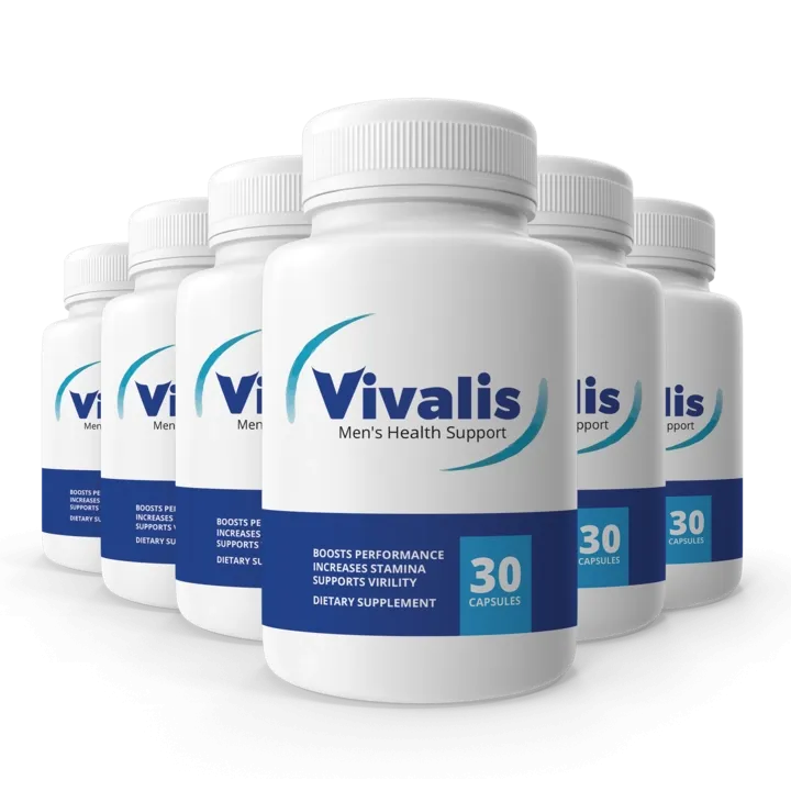 Vivalis male vitality support capsule bottles